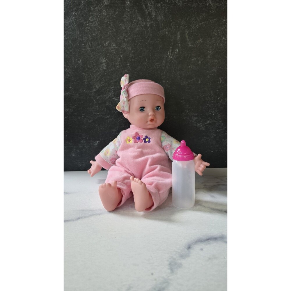 Baby Doll With Bottle Toy USED READ Description